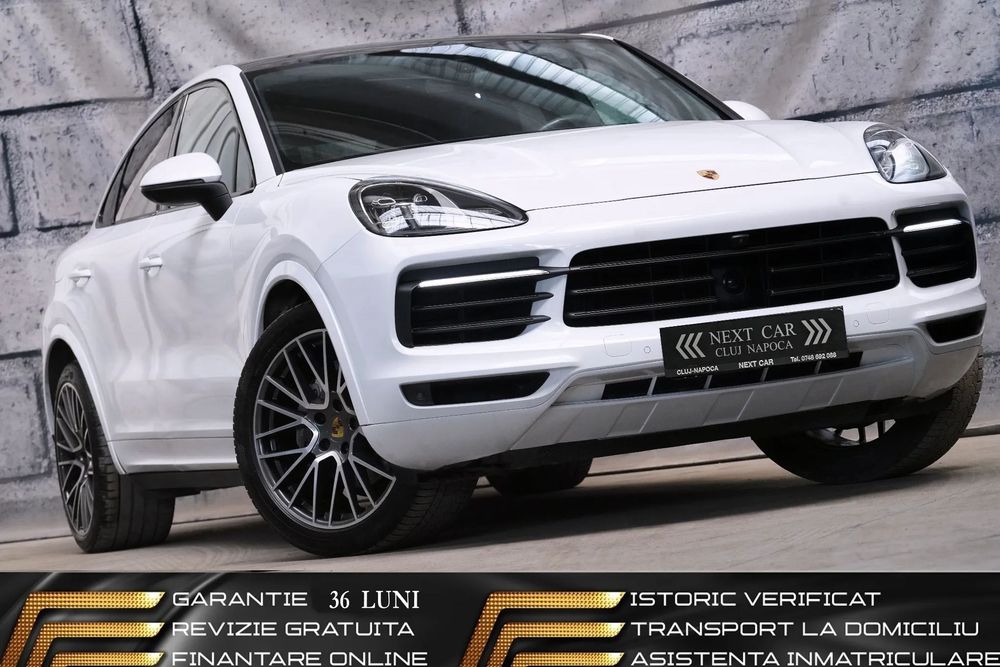 Porsche Cayenne Coupe GARANTIE 36LUNI*RATE*4x4*Panorama*Pneumatic*Ventilatie*Full*43.500+TVA