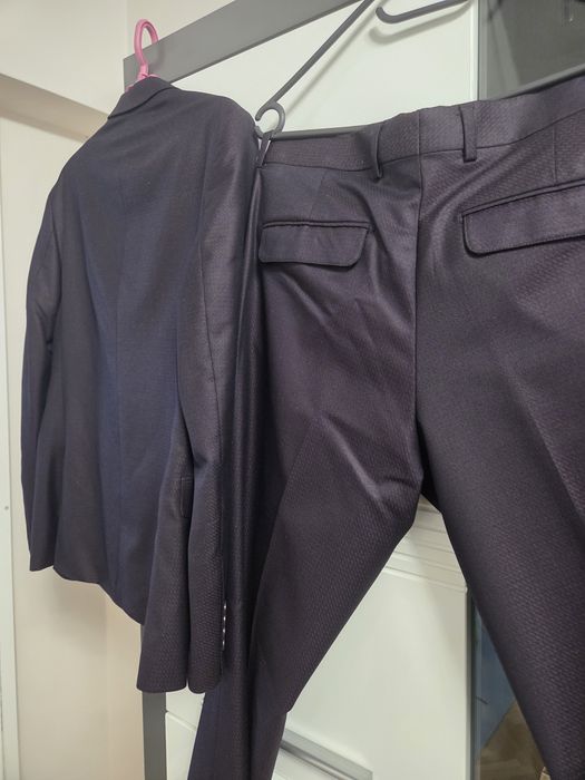 Costum barbati 100% lana virgina 50 slim fit