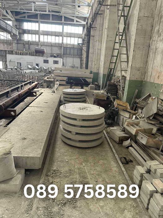 Продажба и монтаж на бетонни изделия: капаци, пръстени, гривни, шахти