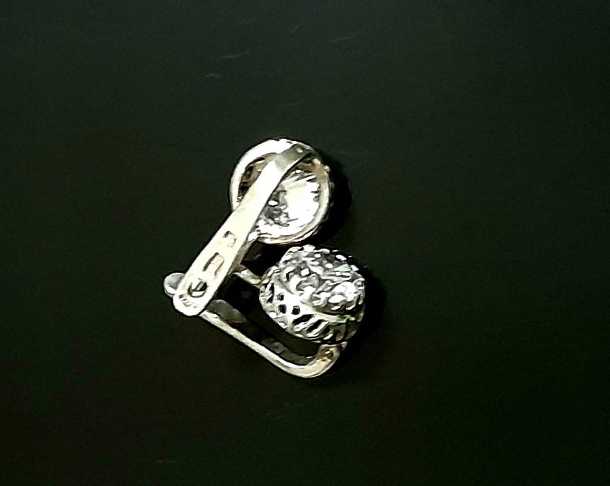 Серебряные серьги