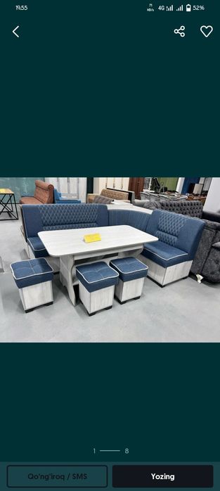 Yumshoq mebellar Arzon narxda