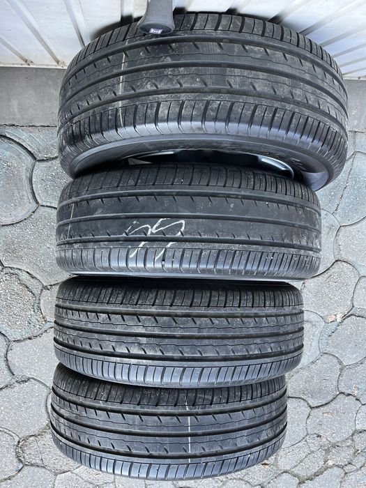 Jante aliaj 5x112mm, anvelope vara 215/60 R16, VW Passat, Sharan, Tiguan, Skoda Yeti