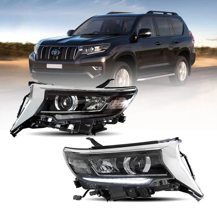 Toyota Prado передние фары / фара