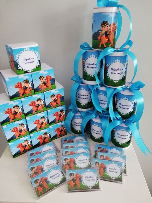 Бонбоньерки для мальчиков