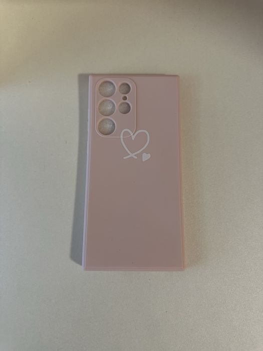 Розов силиконов калъф за Samsung S22 Ultra – нов
