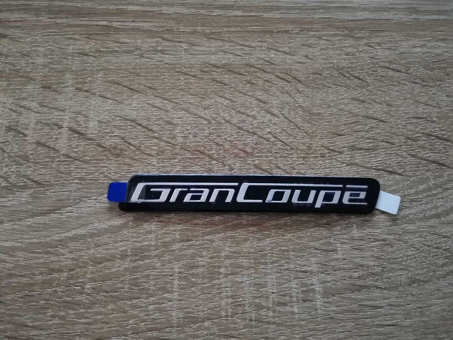 BMW GranCoupe БМВ емблема надпис стикер