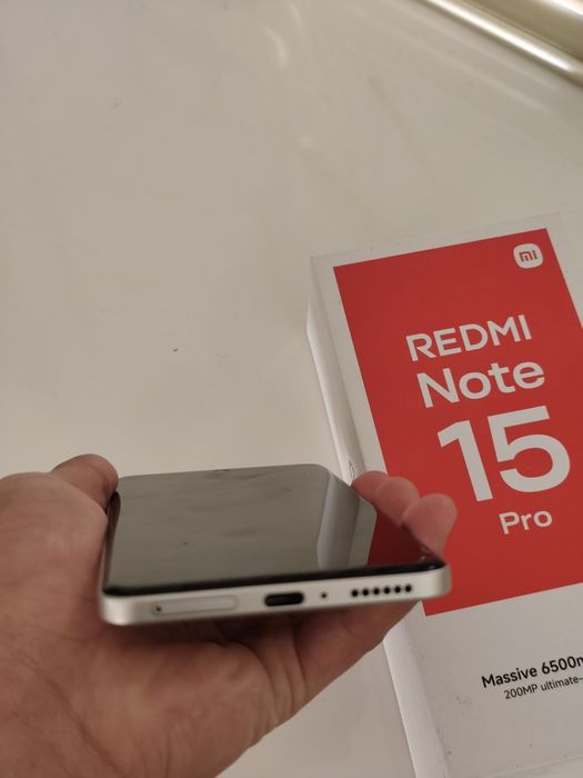 Redmi Note 15 pro 2 xapte boldi alinganina