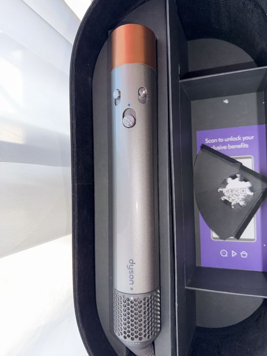 multistyler DYSON Airwrap HS05, 90 grade, invelis cermaic argintiu