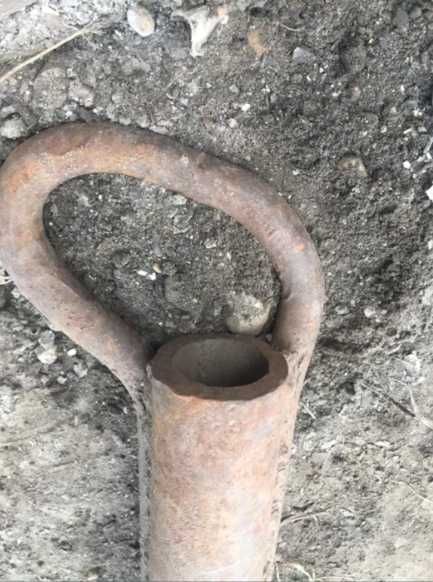 Труба металл жёсткая сцепка