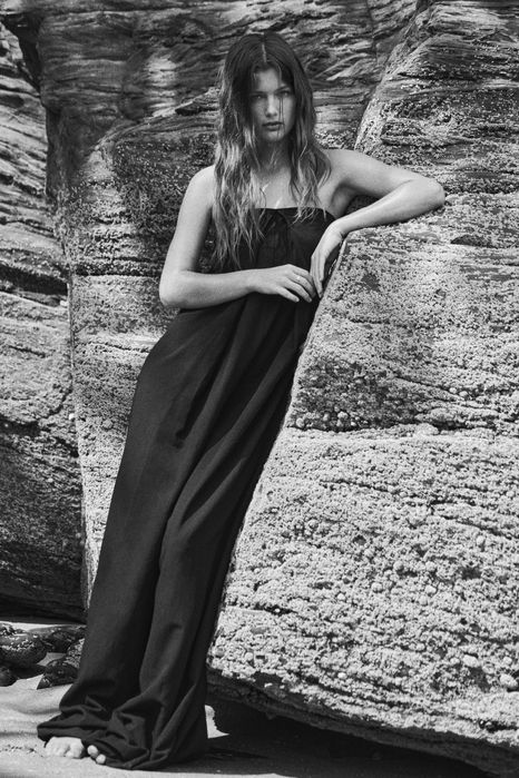 Salopeta din in Zara limited edition