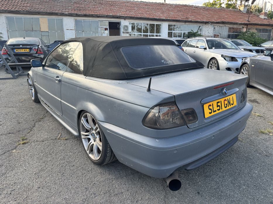 Бмв е46 кабрио 330и 231кс м пакет bmw e46 330i НА ЧАСТИ