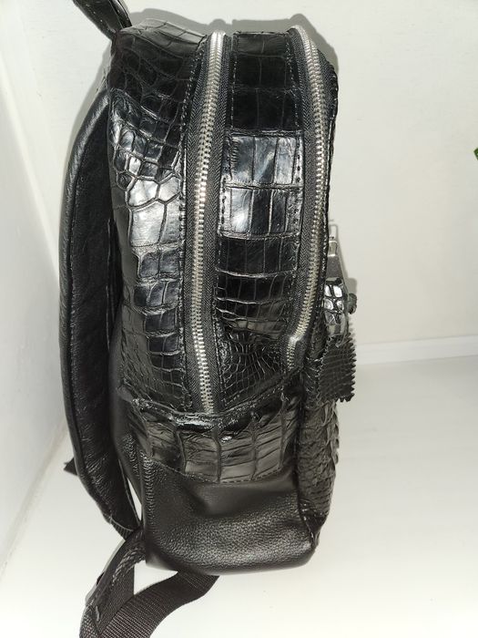 Рюкзак  из натурального крокодила