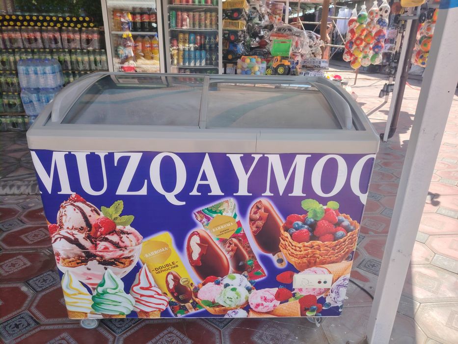 Muzkaymoq uchun holadilnik