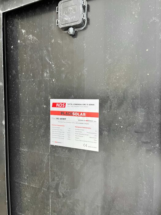 2 бр. x Соларени панела NDS Black 115W + контролер
