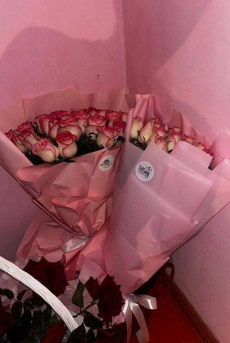 Цветы Тараз 45шт,15шт