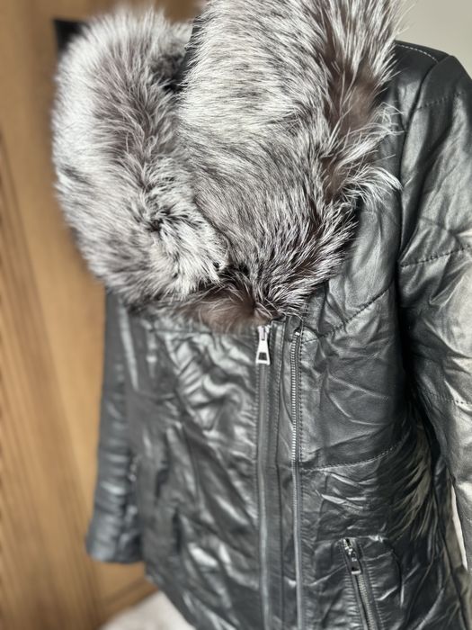 Коженная  куртка