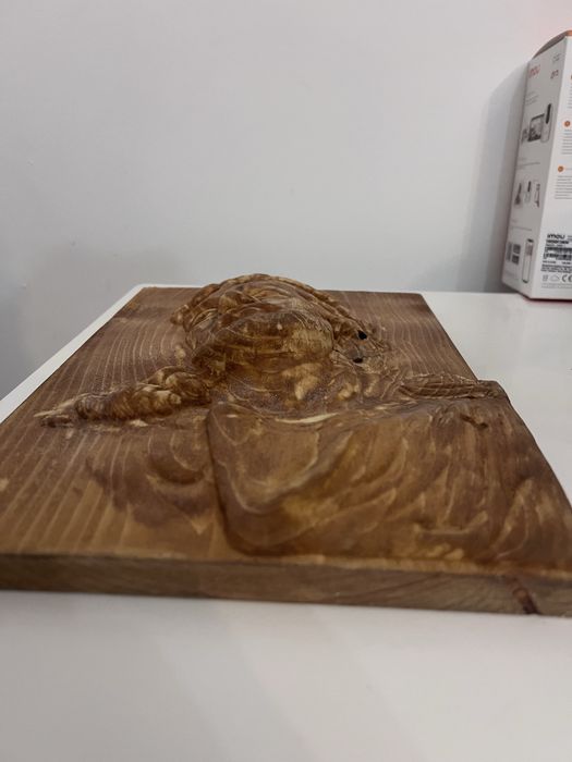 Icoana sculptata Iisus Hristos