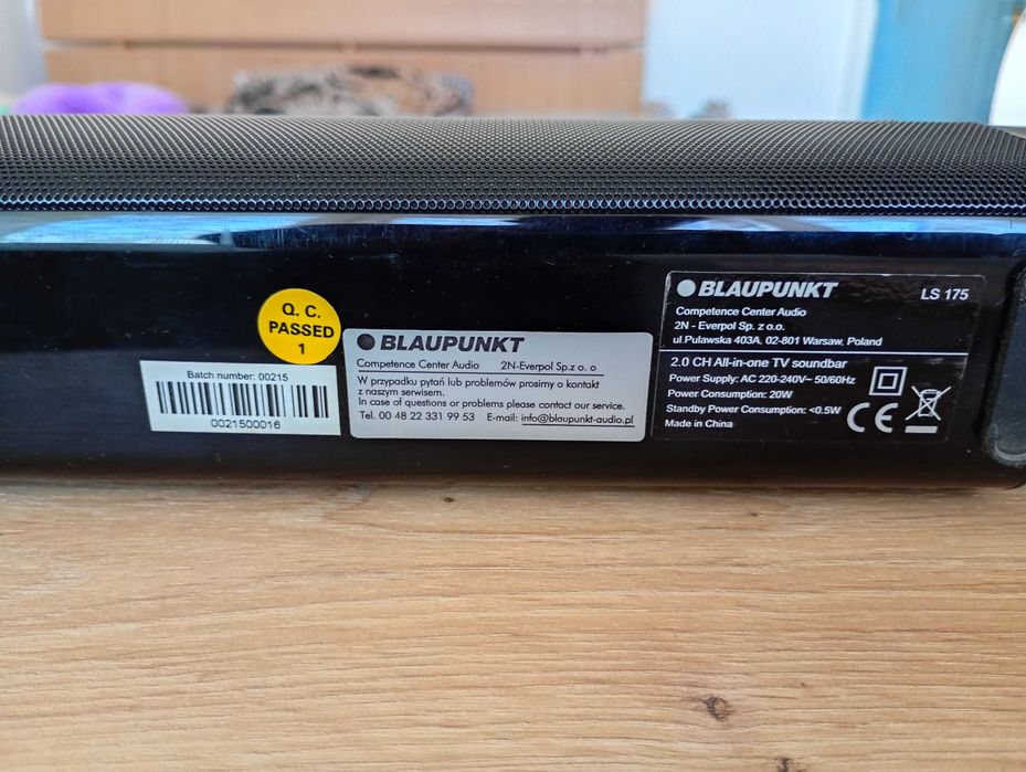 Soundbar Blaupunkt LS 175 – Bluetooth – Probă pe loc