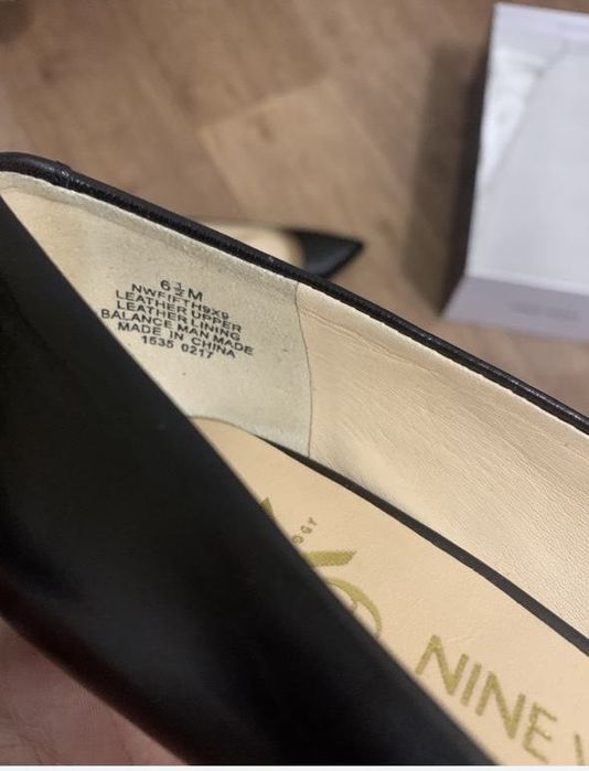 Продаются туфли кожаные Nine West новые