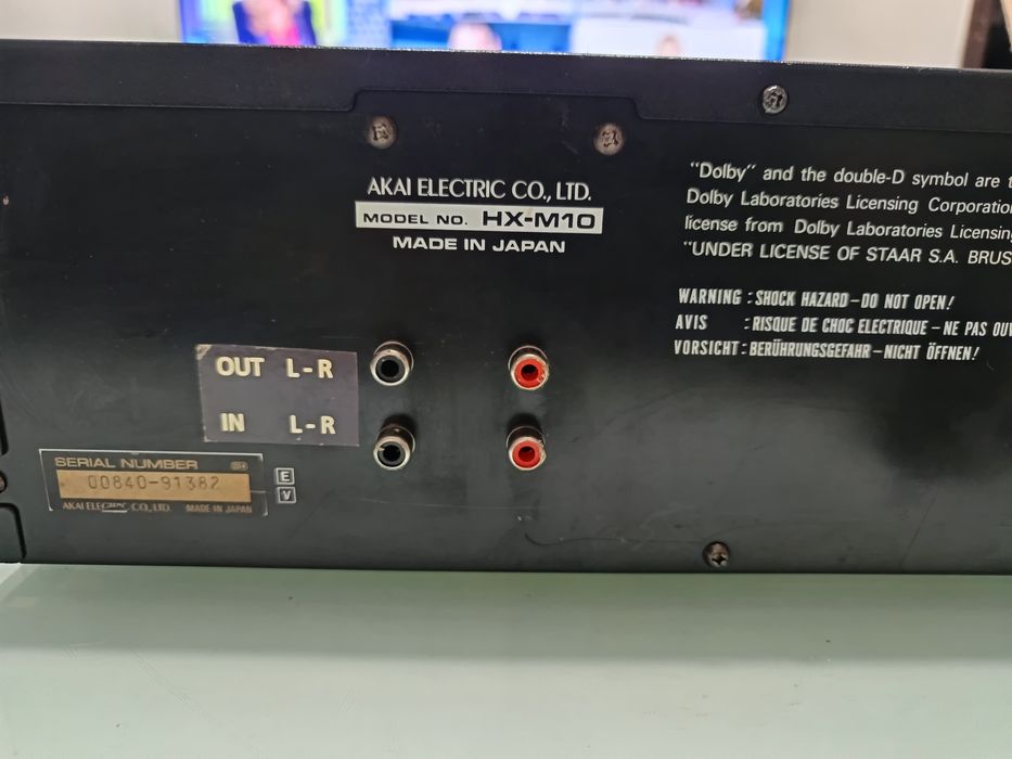 Deck superb Akai  hx -m10