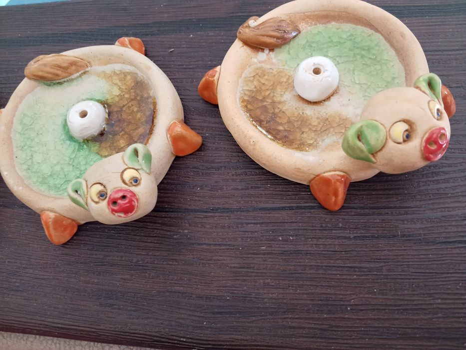 Подсвечники свинки ( Индонезия)