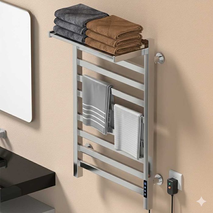 Электрический полотенцесушитель SR Lux Геометрия 65х45 см