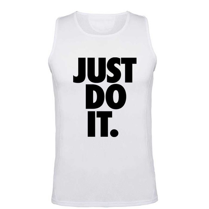 DRI-FIT! Мъжки спортни потници JUST DO IT - 6 ЦВЯТА. Или с ТВОЯ идея!