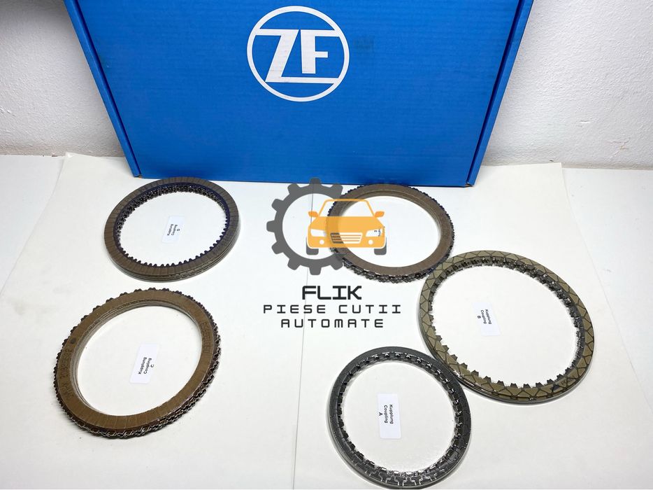 Set discuri fricțiune cutie automata 0D5 8HP65 VW Touareg & Audi Q7 A8