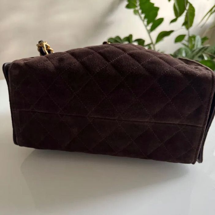 Geantă Chanel Hobo 25 – piele de căprioară maro