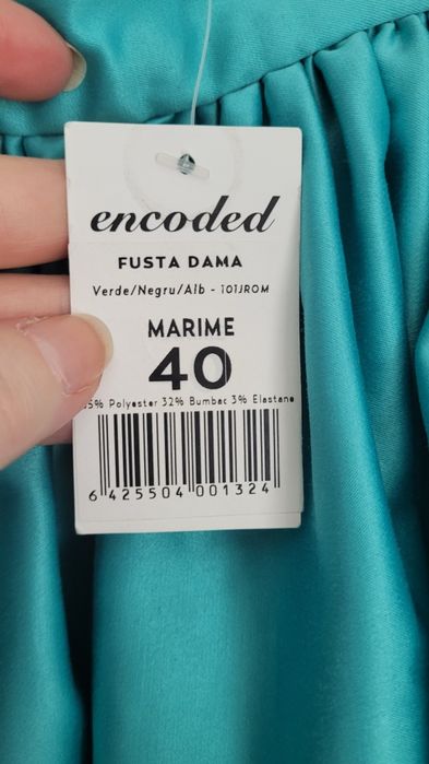 Fusta Encoded Noua cu eticheta Superba