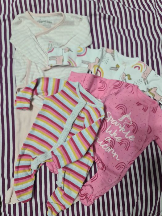 Голям лот бебешки дрхи за момиче 0-3