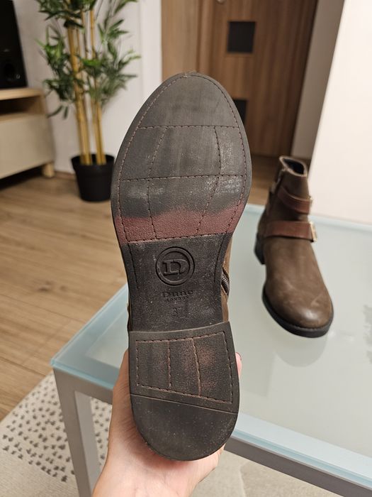 Ghete maro piele 37