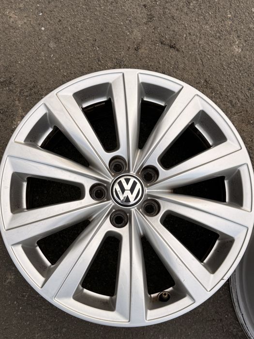 Jante aliaj originale VW Polo 16” ET46 – set 4 bucăți