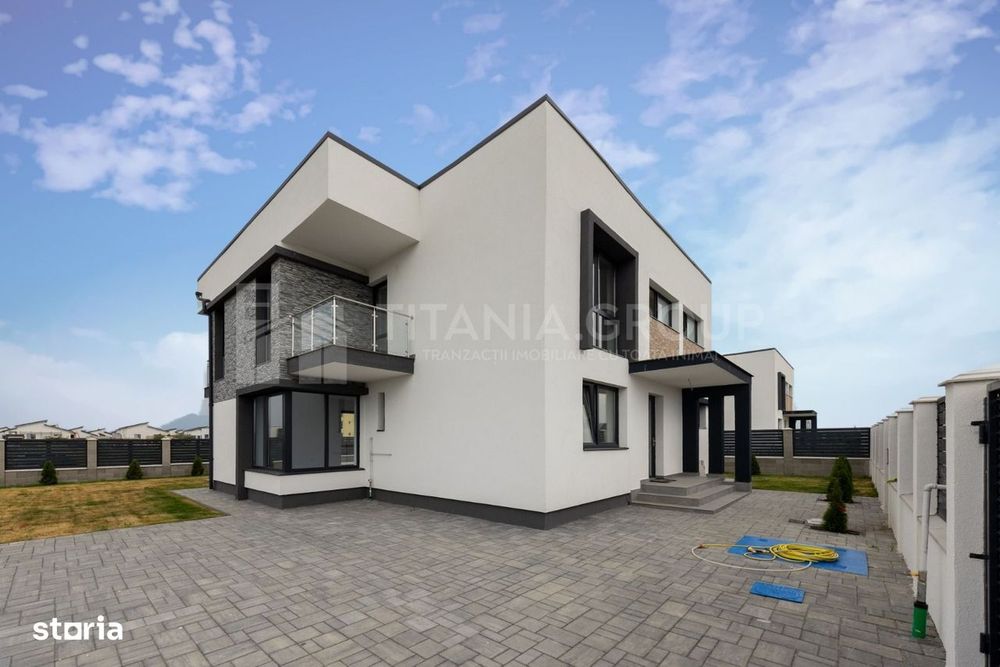 Casă individuală premium, teren 519 mp, Sanpetru