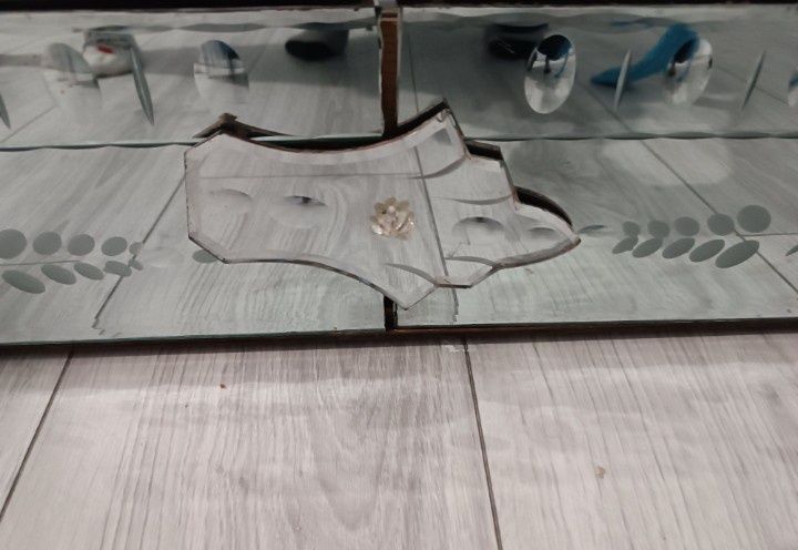 Oglinda mare decorativa venețiana 170*90 cm