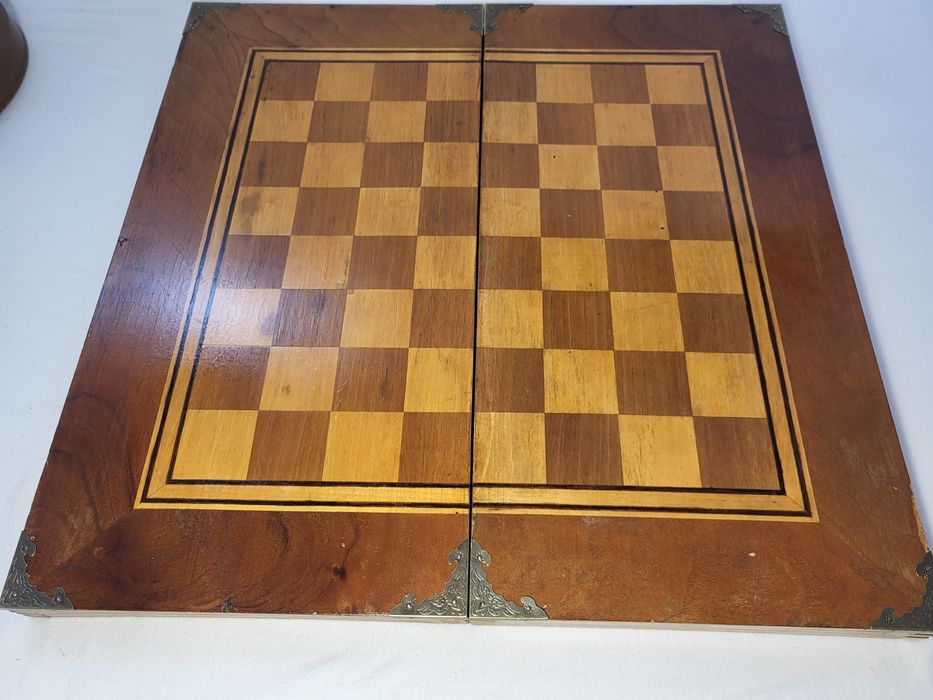 #4 Дървен шах от времето на соца