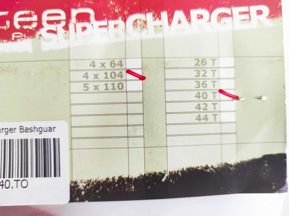 Bashguard E*thirteen Supercharger 36-40T, 104 BCD, nou