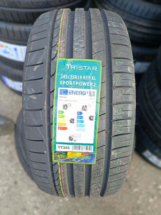 НОВИ ЛЕТНИ -19цола -245/35-1бр.-190лв.-с монтаж и баланс "TRISTAR"
