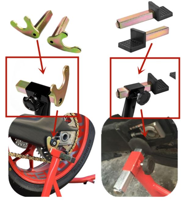 Стойка мотор предна+задна комплект