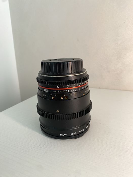 Obiectiv Samyang 85mm T1.5 Canon