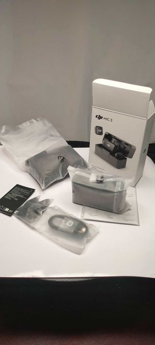 Microfon DJI Mic 3 (2 Tx + 1 Rx + Charging Case)