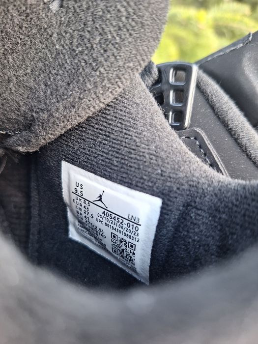 Jordan 4 Black Cat 43