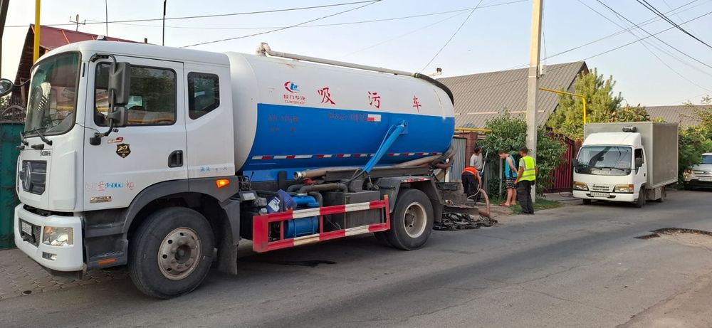 септик чистка  откачка ила