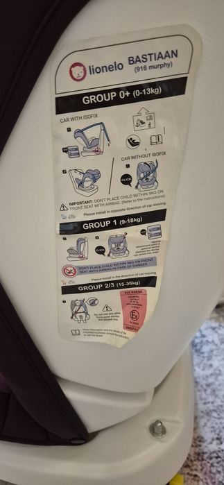 Scaun auto Lionelo Bastiaan IsoFix