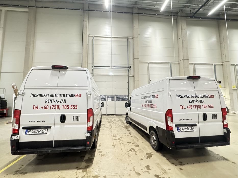 Dube noi de inchiriat / inchirieri autoutilitare 3.5t / rent a van / dube / transport / inchirieri dube /