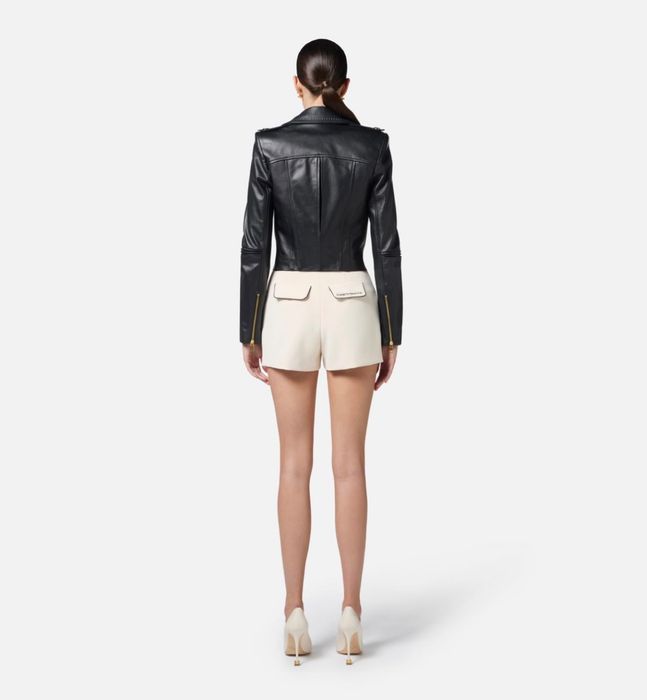 Geaca de piele Elisabetta Franchi