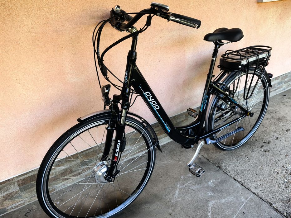 КАТО НОВ!! CYCO Електрически Велосипед 28цола 36V