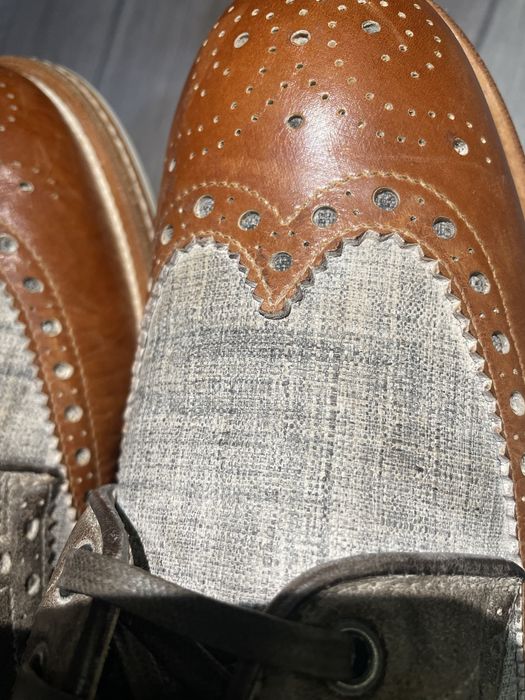 Мужские броги Santoni