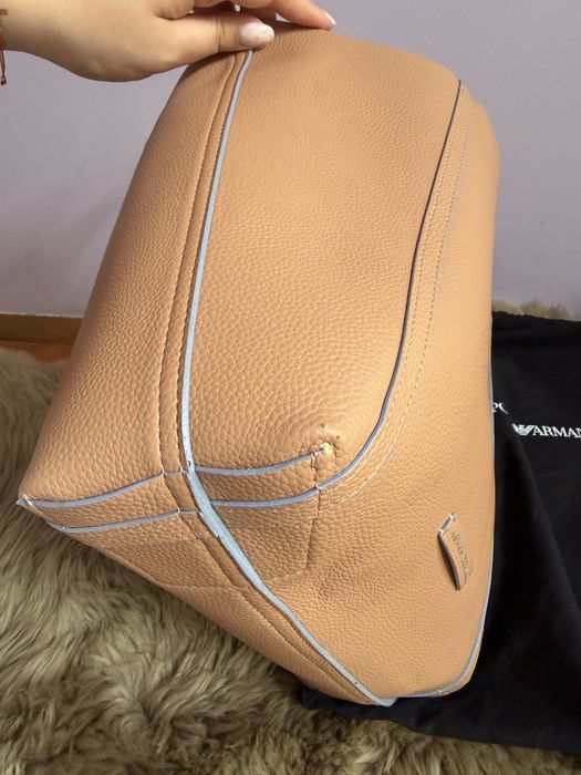 Двулицева дамска чанта Armani Exchange, тип торба + несесер