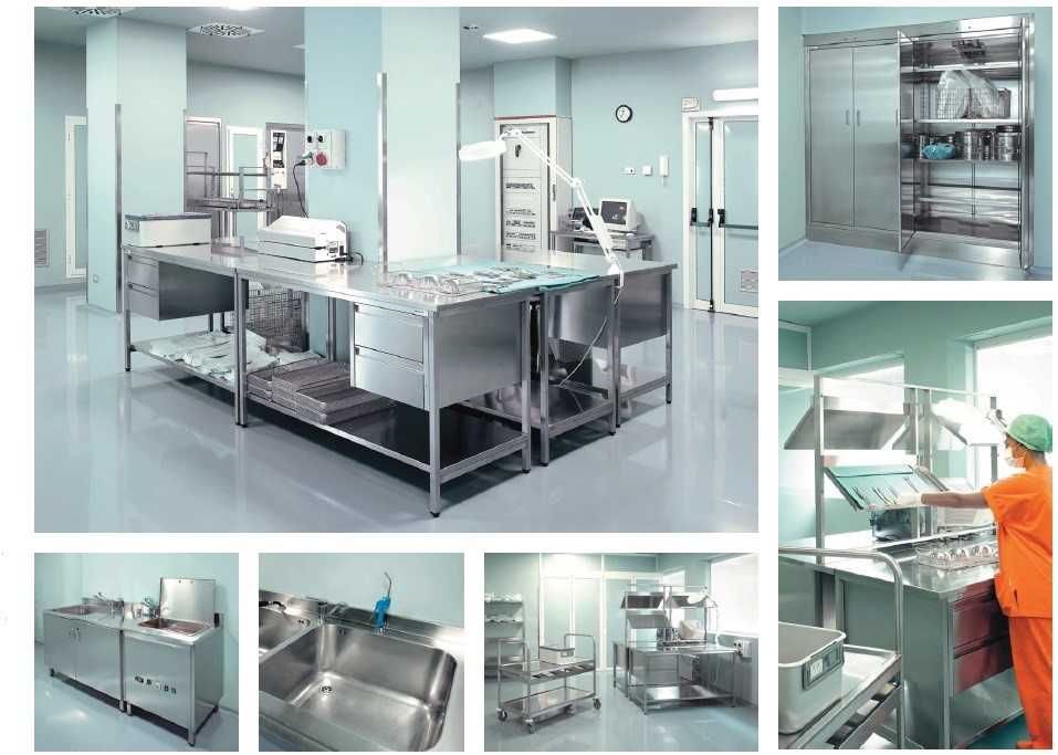 Медицинская мебель из нержавеющей стали в Узбекистане